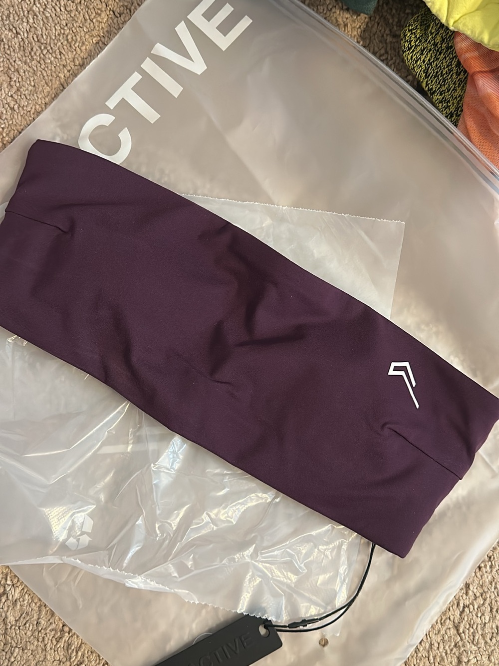 Oner Active Plum High-Waist Athletic Leggings